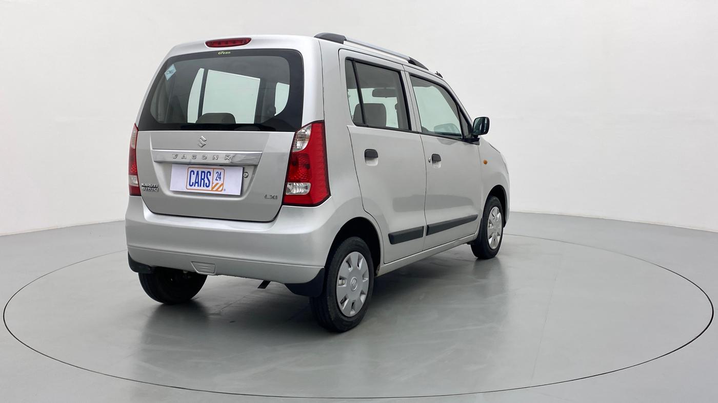 2015 Maruti Wagon R 1.0 LXI CNG, CNG, Manual, 87,691 km, Right Back Diagonal
