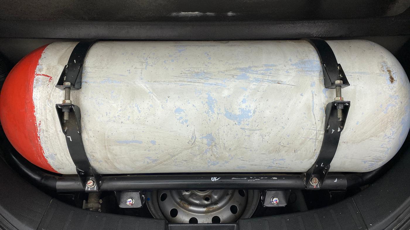 2015 Maruti Wagon R 1.0 LXI CNG, CNG, Manual, 87,691 km, Boot Inside