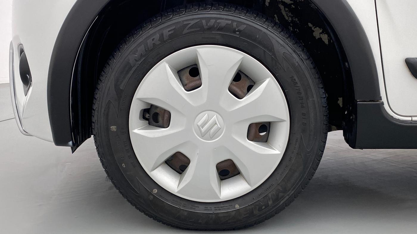 2019 Maruti New Wagon-R VXI 1.2L, Petrol, Manual, 8,350 km, Left Front Wheel