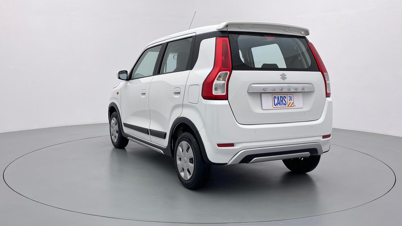 2019 Maruti New Wagon-R VXI 1.2L, Petrol, Manual, 8,350 km, Left Back Diagonal
