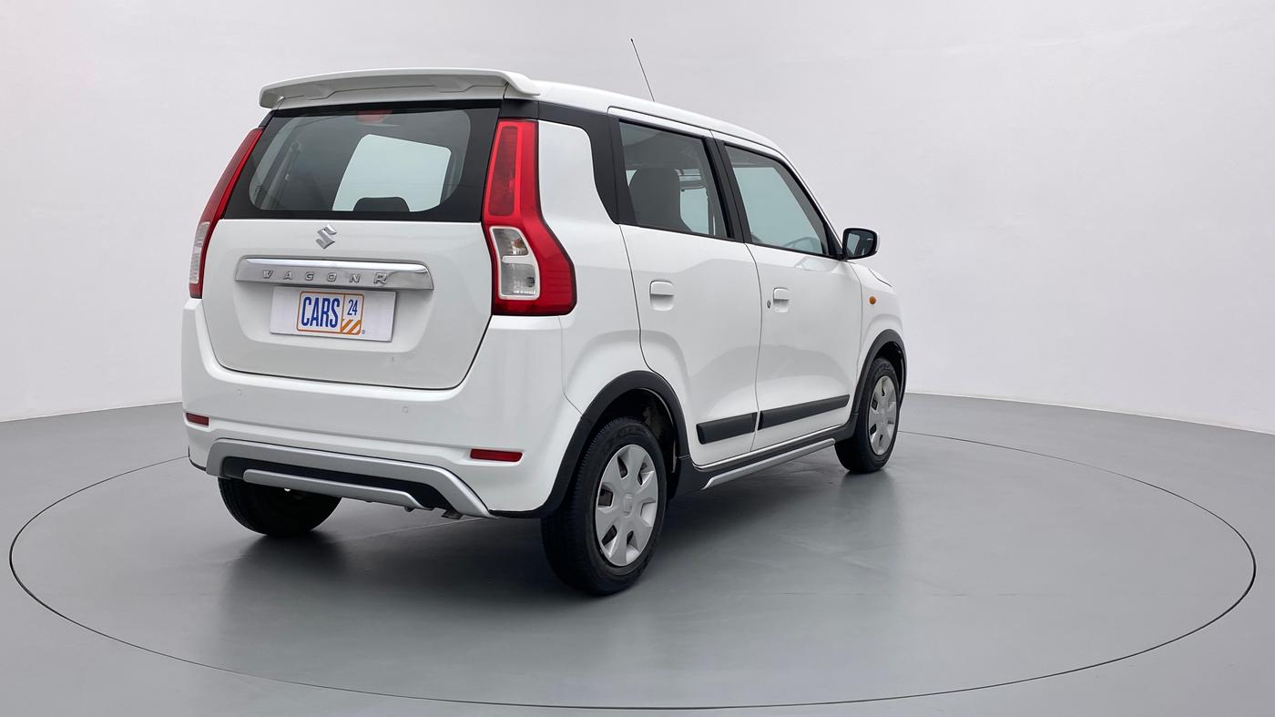 2019 Maruti New Wagon-R VXI 1.2L, Petrol, Manual, 8,350 km, Right Back Diagonal