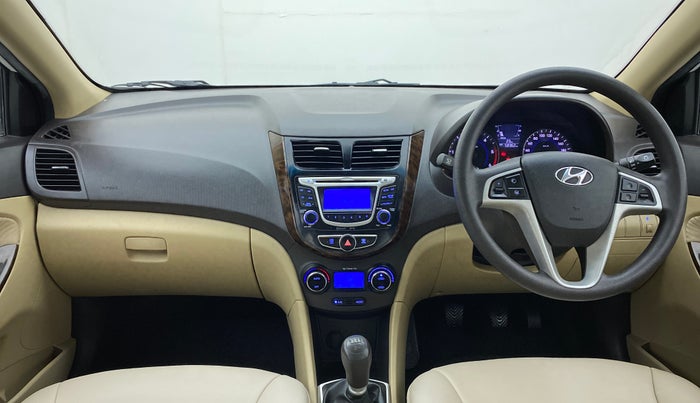 2014 Hyundai Verna FLUIDIC 1.6 CRDI SX, Diesel, Manual, 58,362 km, Dashboard