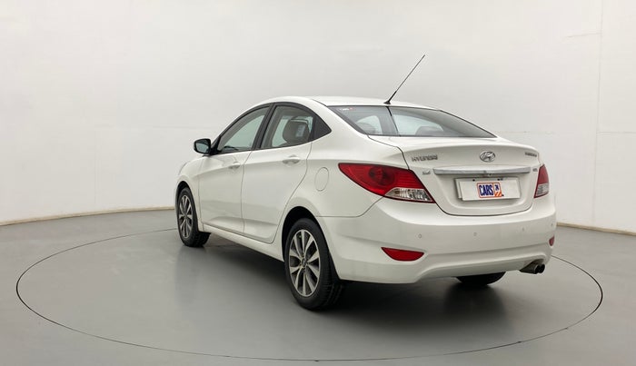 2014 Hyundai Verna FLUIDIC 1.6 CRDI SX, Diesel, Manual, 58,362 km, Left Back Diagonal