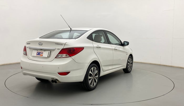 2014 Hyundai Verna FLUIDIC 1.6 CRDI SX, Diesel, Manual, 58,362 km, Right Back Diagonal