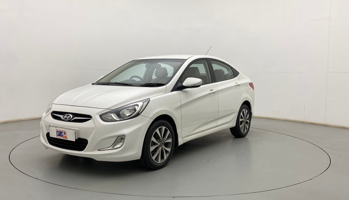 2014 Hyundai Verna FLUIDIC 1.6 CRDI SX, Diesel, Manual, 58,362 km, Left Front Diagonal