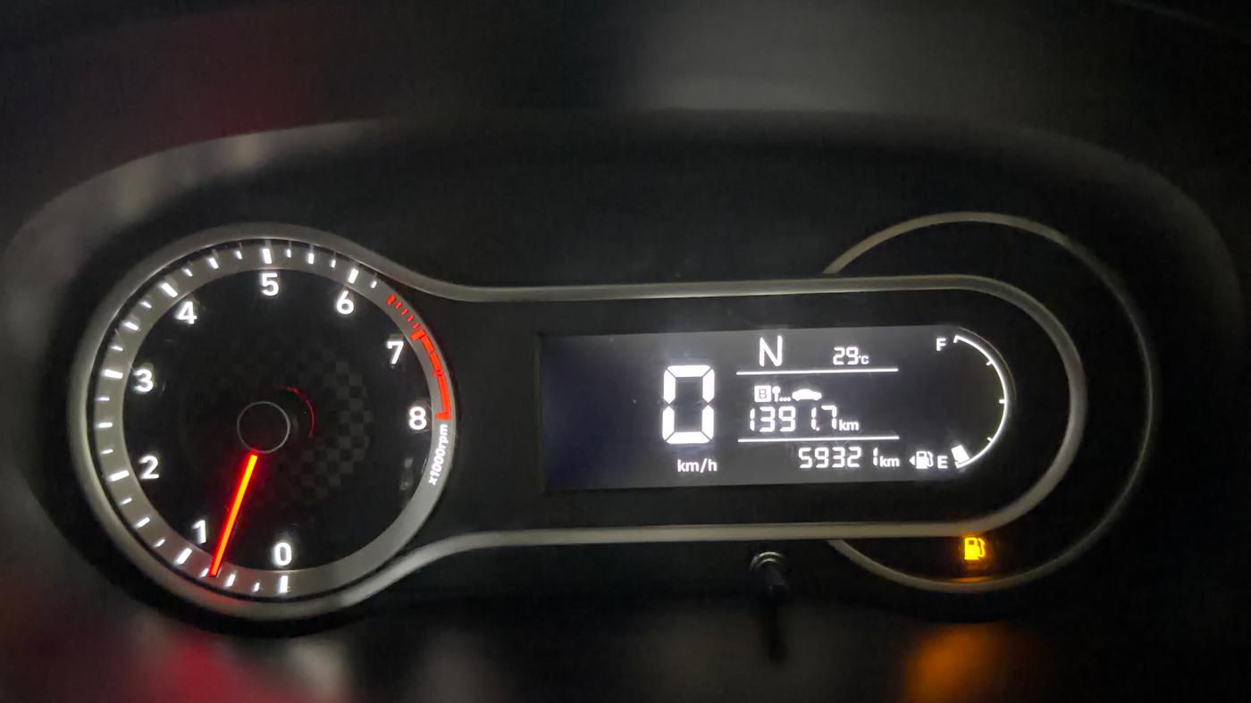 2020 Hyundai AURA SX PLUS 1.2 AMT, Petrol, Automatic, 59,321 km, Odometer Image