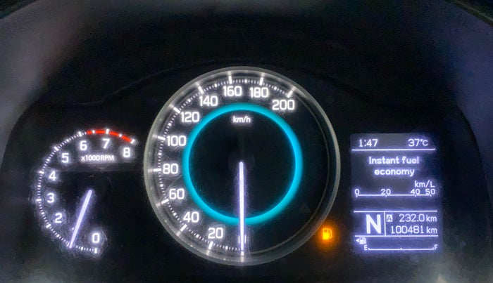 2018 Maruti IGNIS DELTA 1.2 AMT, CNG, Automatic, 1,00,481 km, Odometer Image