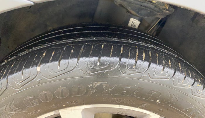 2023 Skoda SLAVIA STYLE 1.0L TSI AT, Petrol, Automatic, 54,830 km, Left Front Tyre Tread