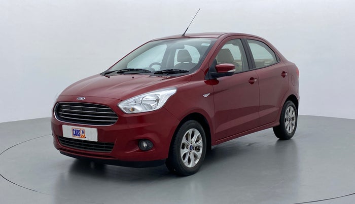 2015 Ford Figo Aspire 1.2 TITANIUM PETROL, Petrol, Manual, 23,639 km, Left Front Diagonal (45- Degree) View