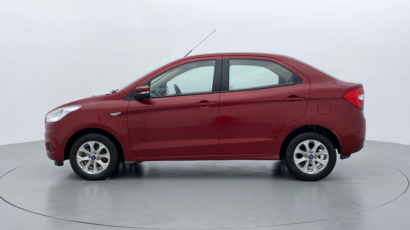 2015 Ford Figo Aspire 1.2 TITANIUM PETROL, Petrol, Manual, 23,639 km, Left Side View