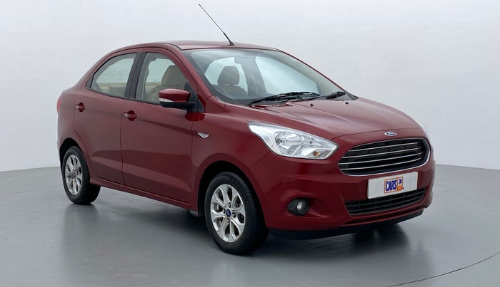 2015 Ford Figo Aspire 1.2 TITANIUM PETROL, Petrol, Manual, 23,639 km, Right Front Diagonal (45- Degree) View