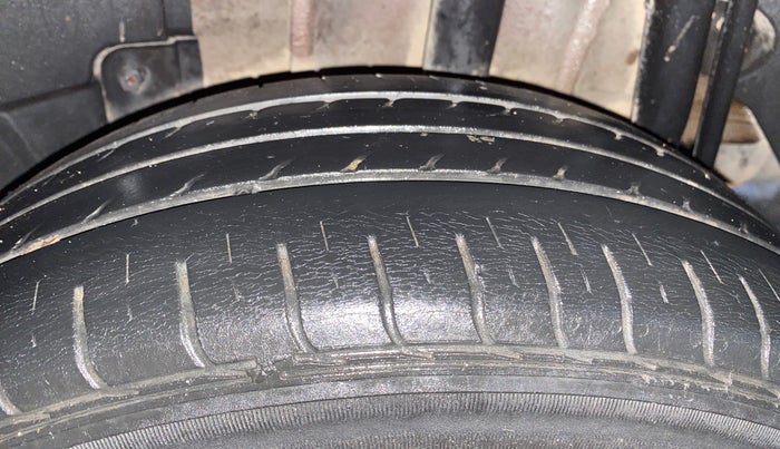 2021 Tata TIGOR XZA PLUS PETROL, Petrol, Automatic, 66,737 km, Left Rear Tyre Tread