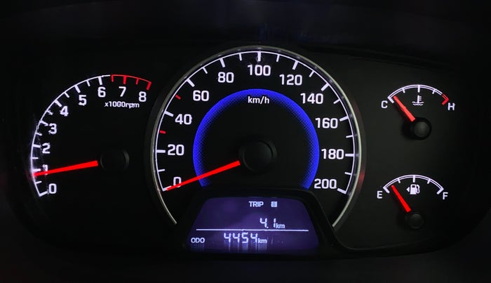 2017 Hyundai Grand i10 ASTA 1.2 KAPPA VTVT, Petrol, Manual, 4,450 km, Odometer Image