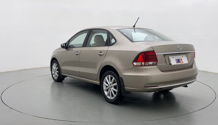 2017 Volkswagen Vento HIGHLINE 1.2 TSI AT, Petrol, Automatic, 42,535 km, Left Back Diagonal