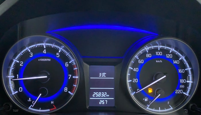 2019 Maruti Baleno DELTA 1.2 K12, Petrol, Manual, 25,906 km, Odometer Image