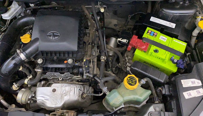 2022 Tata NEXON XZ PLUS (HS) PETROL, Petrol, Manual, 83,410 km, Engine View - Left