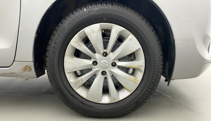 2017 Maruti Baleno DELTA PETROL 1.2, CNG, Manual, Right Front Wheel