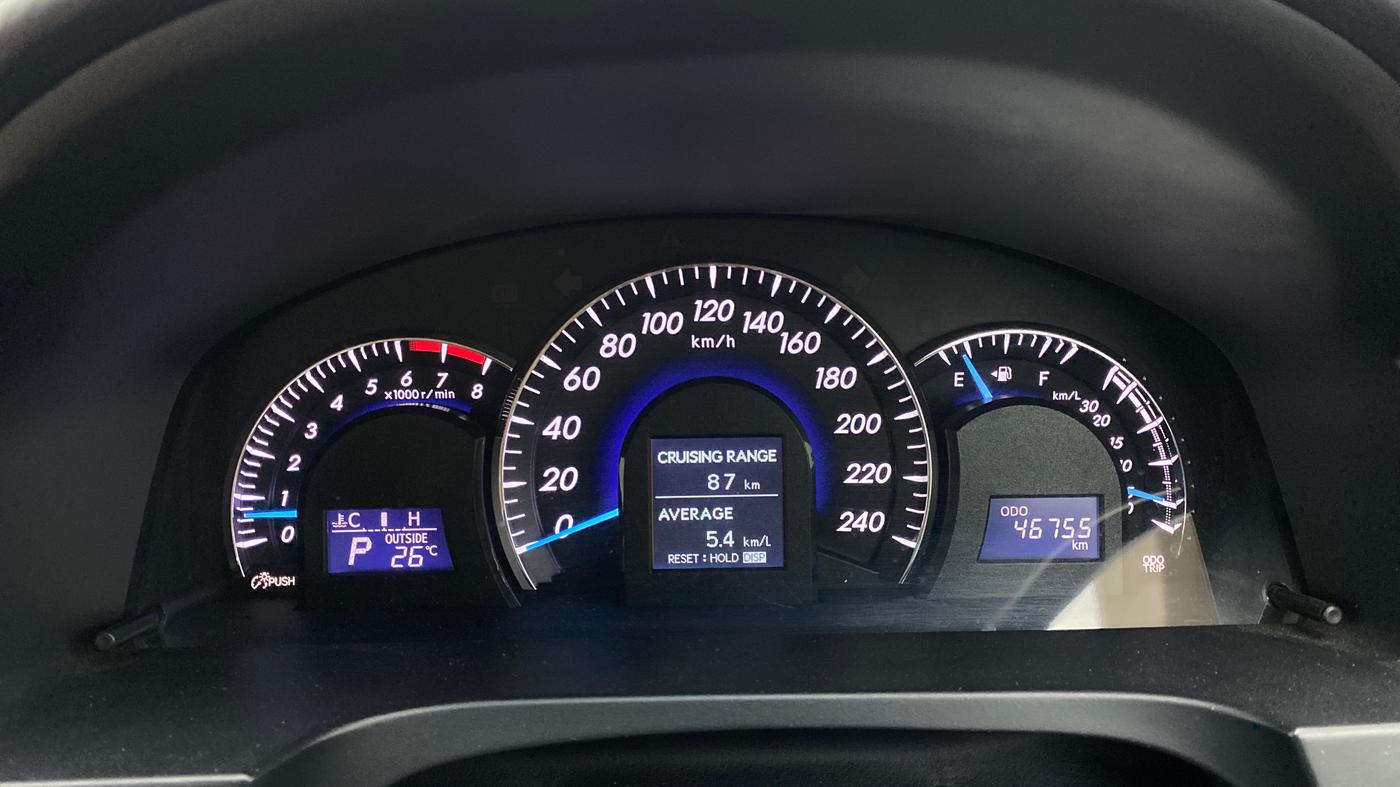 2013 Toyota Camry 2.5L AT, Petrol, Automatic, 46,653 km, Odometer Image