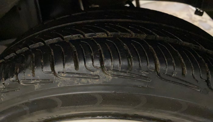 2014 Maruti Alto K10 VXI AMT, Petrol, Automatic, 48,868 km, Left Rear Tyre Tread