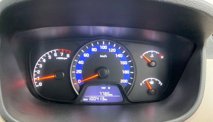 2015 Hyundai Xcent S 1.2, Petrol, Manual, 1,00,412 km, Odometer Image