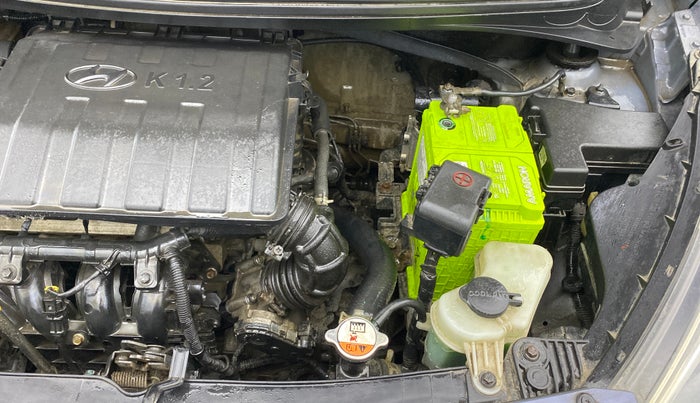 2015 Hyundai Xcent S 1.2, Petrol, Manual, 1,00,412 km, Engine View - Left