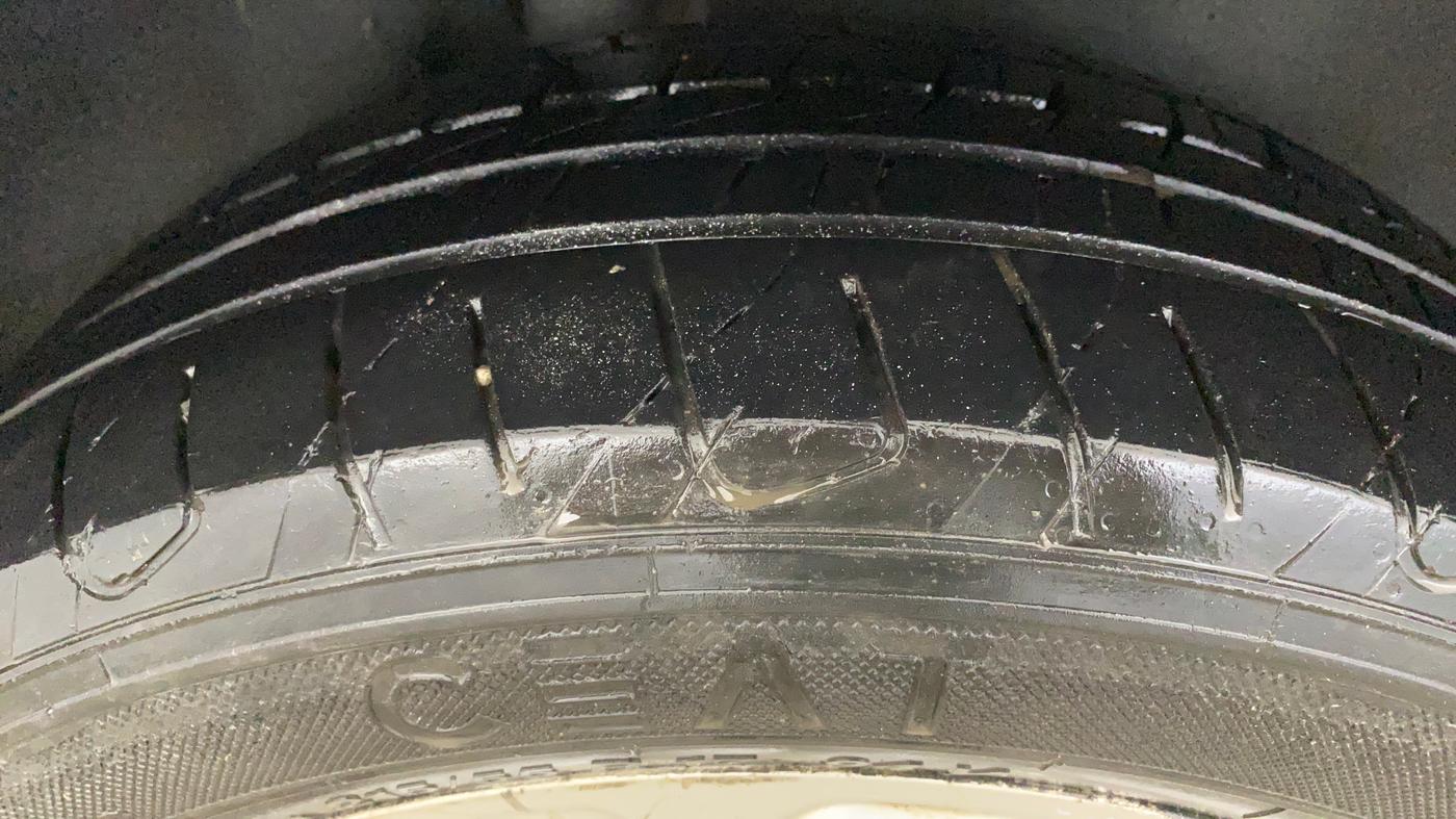 2018 Ford Ecosport TITANIUM + 1.5L PETROL AT, Petrol, Automatic, 34,101 km, Right Rear Tyre Tread