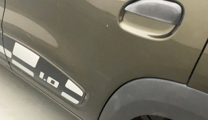 2016 Renault Kwid RXT 1.0, Petrol, Manual, 18,982 km, Rear left door - Slightly dented