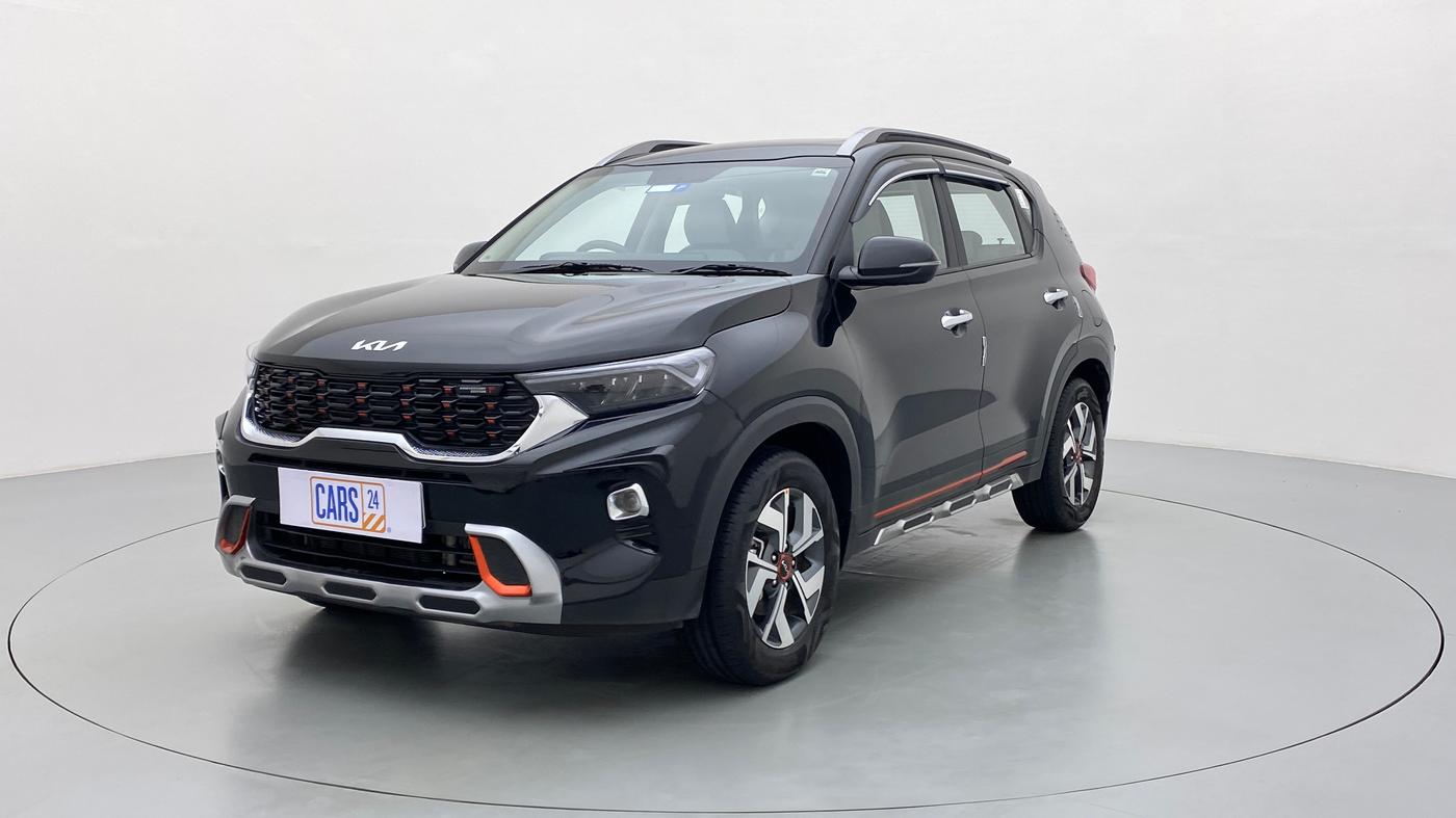 2022 KIA SONET HTX 1.5D MT AE , Diesel, Manual, 2,755 km, Left Front Diagonal