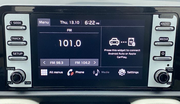 2022 KIA SONET HTX 1.5D MT AE , Diesel, Manual, 2,755 km, Infotainment System