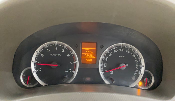 2015 Maruti Ertiga VXI, Petrol, Manual, 73,458 km, Odometer Image