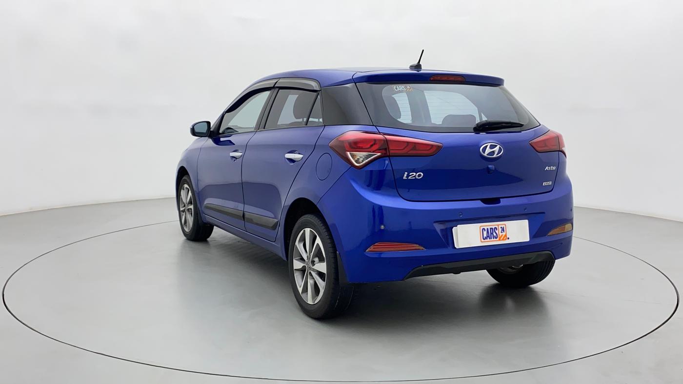 2016 Hyundai Elite i20 ASTA 1.2 (O), Petrol, Manual, 47,656 km, Left Back Diagonal