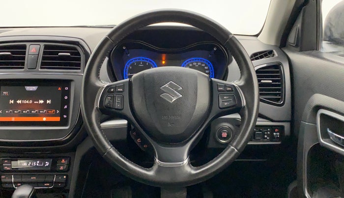2022 Maruti BREZZA ZXI + AT SMART HYBRID, Petrol, Automatic, 31,047 km, Steering Wheel Close Up