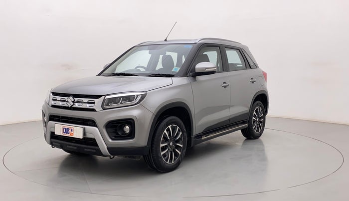 2022 Maruti BREZZA ZXI + AT SMART HYBRID, Petrol, Automatic, 31,047 km, Left Front Diagonal