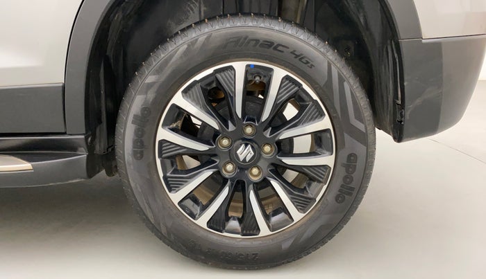2022 Maruti BREZZA ZXI + AT SMART HYBRID, Petrol, Automatic, 31,047 km, Left Rear Wheel