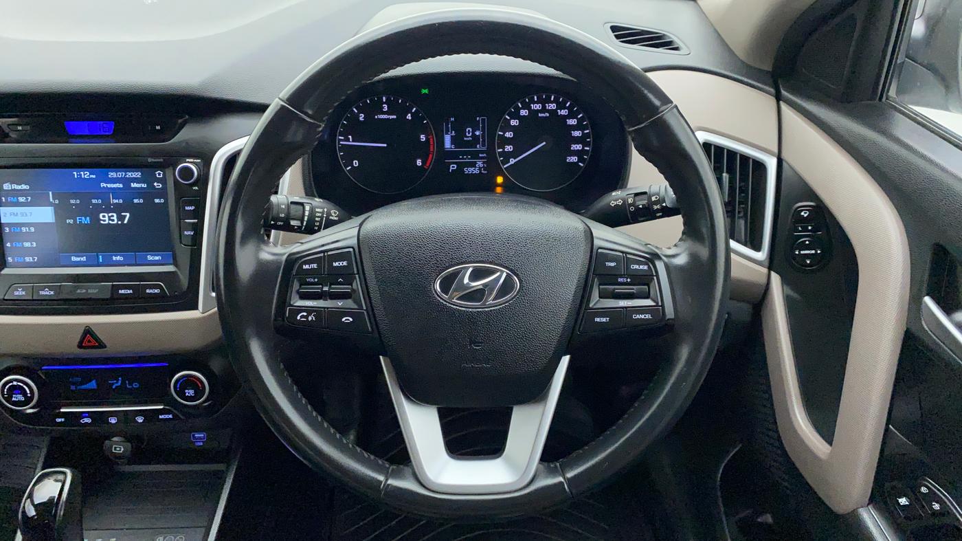 2020 Hyundai Creta 1.6 SX AT CRDI, Diesel, Automatic, 59,752 km, Steering Wheel Close Up