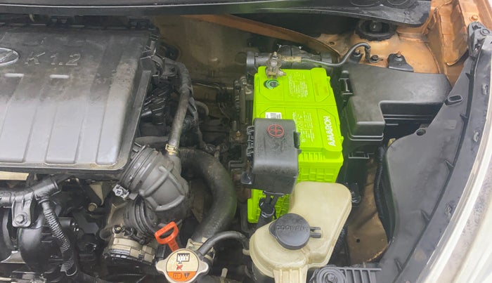 2015 Hyundai Grand i10 ASTA AT 1.2 KAPPA VTVT, Petrol, Automatic, 61,350 km, Engine View - Left