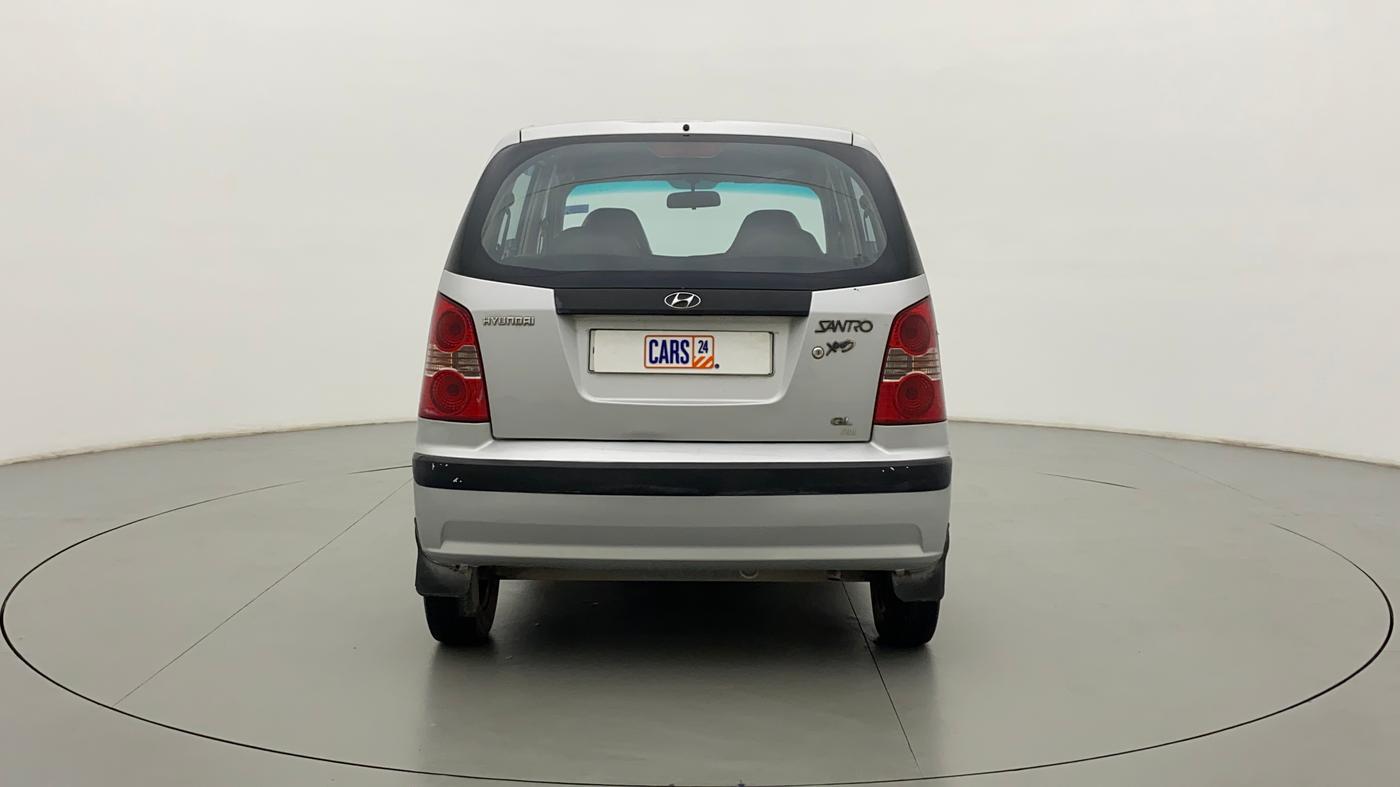 2011 Hyundai Santro Xing GL PLUS, Petrol, Manual, 75,832 km, Back/Rear
