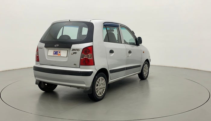 2011 Hyundai Santro Xing GL PLUS, Petrol, Manual, 75,832 km, Right Back Diagonal