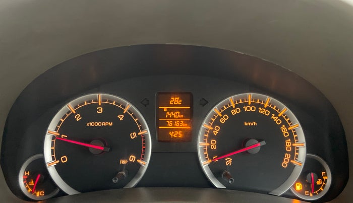 2013 Maruti Ertiga ZDI, Diesel, Manual, 76,163 km, Odometer Image