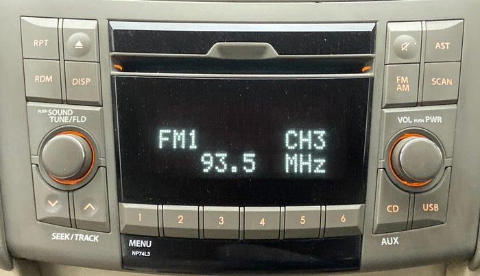 2013 Maruti Ertiga ZDI, Diesel, Manual, 76,163 km, Infotainment System