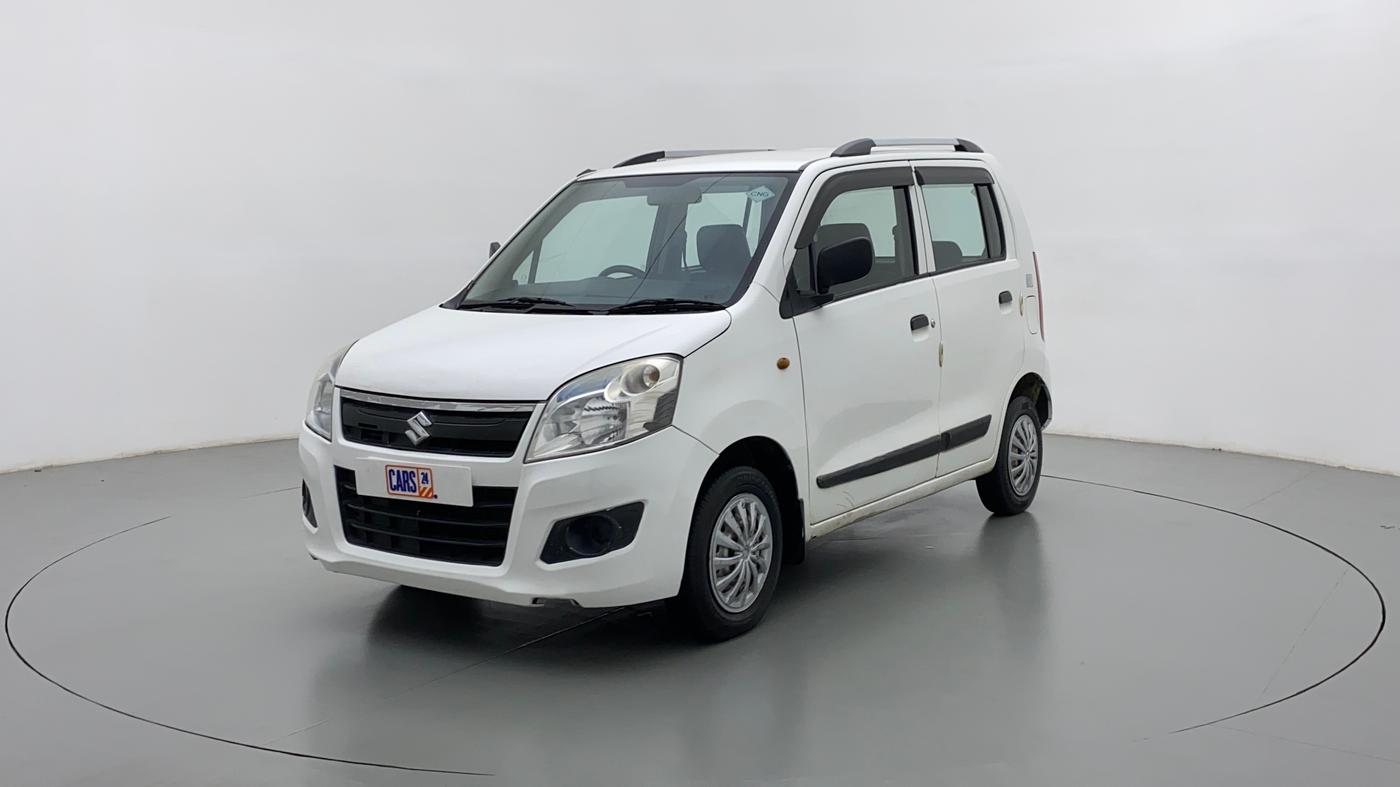 2015 Maruti Wagon R 1.0 LXI CNG, CNG, Manual, 66,028 km, Left Front Diagonal