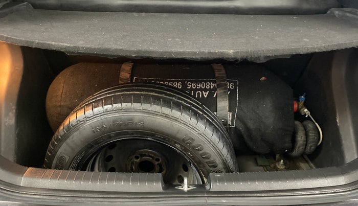 2015 Hyundai Elite i20 SPORTZ 1.2, CNG, Manual, 71,385 km, Boot Inside