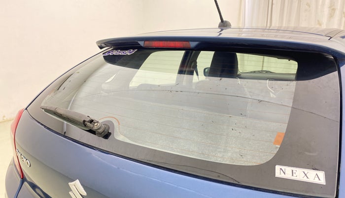 2017 Maruti Baleno DELTA PETROL 1.2, Petrol, Manual, 1,02,714 km, Rear Wiper