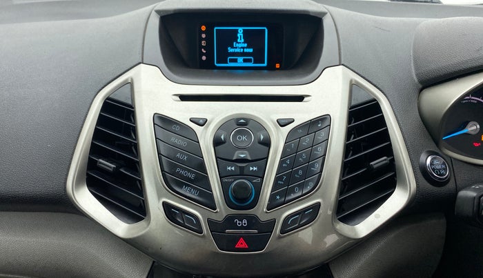 2016 Ford Ecosport TITANIUM 1.5L DIESEL, Diesel, Manual, 1,01,273 km, Infotainment System