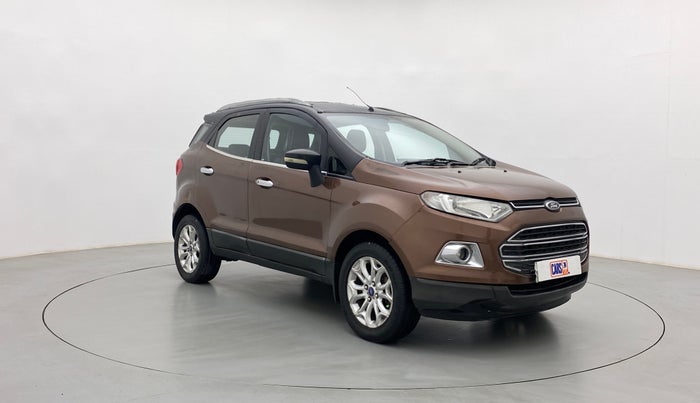 2016 Ford Ecosport TITANIUM 1.5L DIESEL, Diesel, Manual, 1,01,273 km, Right Front Diagonal