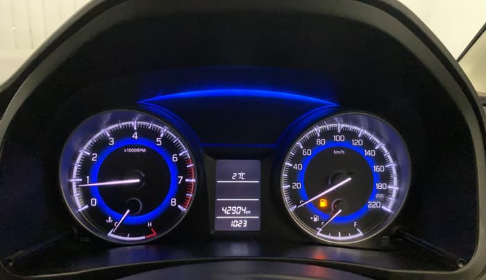 2019 Maruti Baleno DELTA PETROL 1.2, Petrol, Manual, 42,883 km, Odometer Image