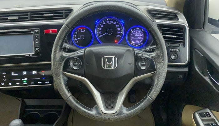 2015 Honda City 1.5L I-DTEC VX, Diesel, Manual, 1,01,412 km, Steering Wheel Close Up
