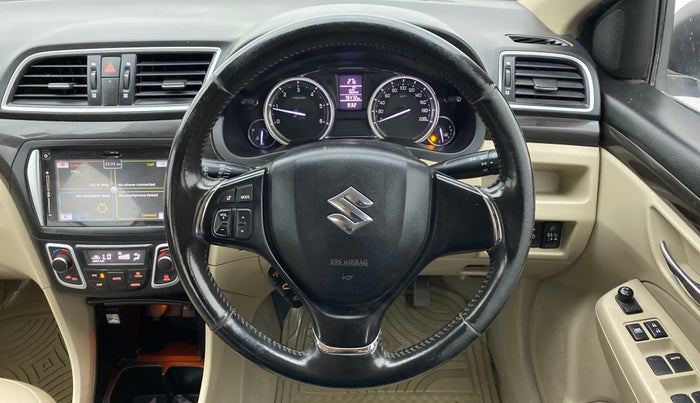 2015 Maruti Ciaz ZDI+, Diesel, Manual, 75,471 km, Steering Wheel Close Up