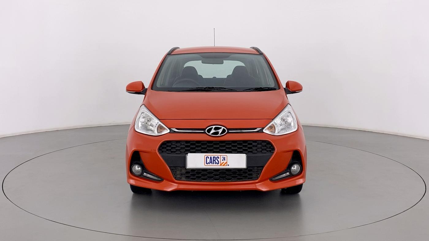 2017 Hyundai Grand i10 SPORTZ (O) 1.2 AT VTVT, Petrol, Automatic, 50,825 km, Front