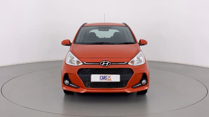 2017 Hyundai Grand i10 SPORTZ (O) 1.2 AT VTVT, Petrol, Automatic, 50,825 km, Front